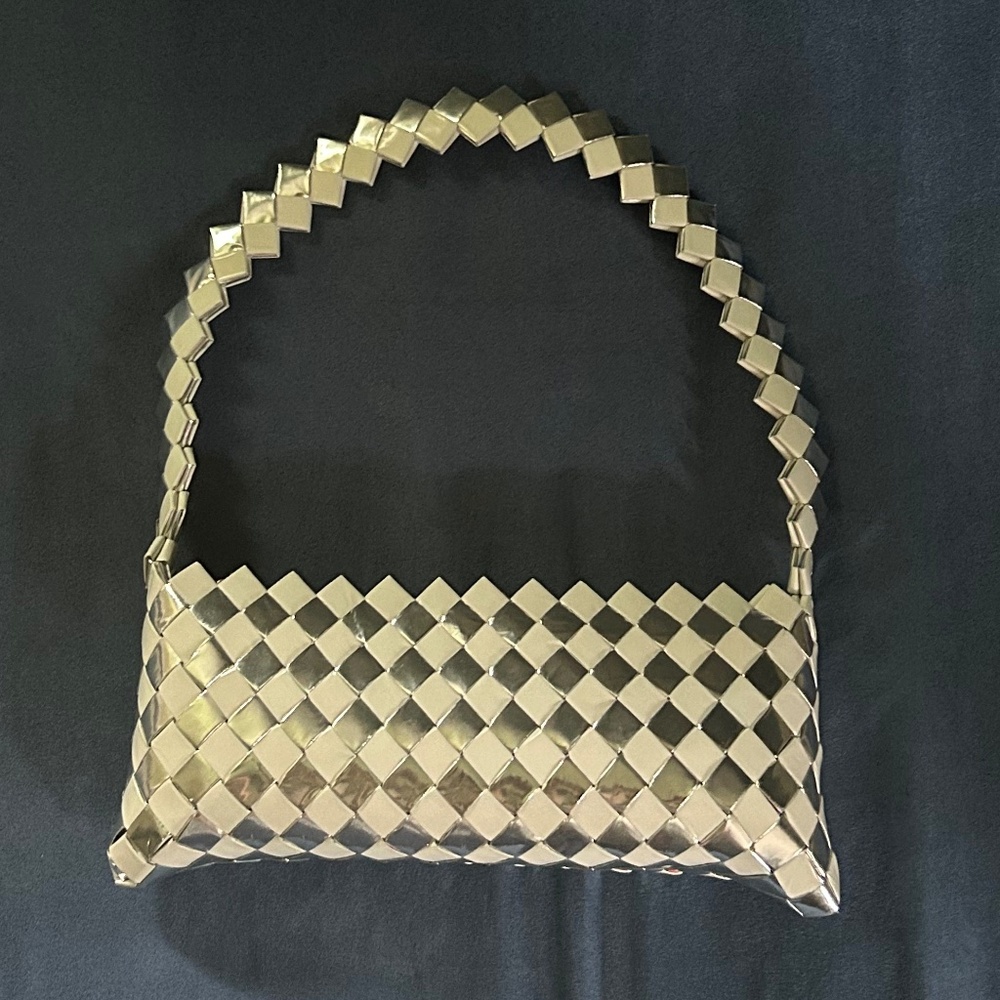 Vintage BOHO Gum Candy Wrapper Purse Handmade